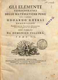Gli elementi teorico-pratici delle matematiche... - 3