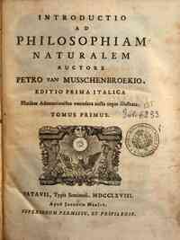 Introductio ad Philosophiam Naturalem auctore Petr... - 1