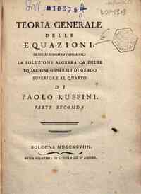 Teoria generale delle equazioni, in cui si dimostr... - 2