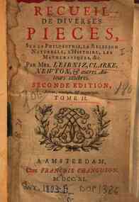 Recueil de diverses pieces, sur la philosophie, la... - 2