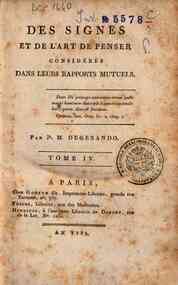 Des signes et de l'art de penser consideres dans l... - 4