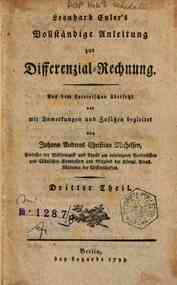 Leonhard Euler's Vollstandige Anleitung zur Di... - 3 / Leonhard Euler