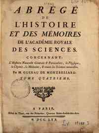 Abrégé de l'histoire et des mémoires de l'Acad... - 4 / Philippe Guéneau de Montbeillard