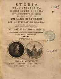 Storia dell'università degli studj di Roma detta ... - 1