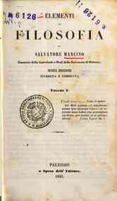Elementi di filosofia - 1 / di Salvatore Mancino