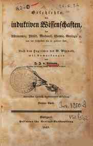 Gesischte der inductiven Wissenschaften der Astron... - 3 / W. Whewell