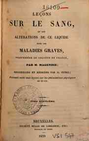 Leçons sur les phénomènes physiques de la vie /... - 4 / M. Magendie