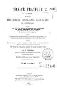 Traité pratique et complet de tous les mesurages,... - 2 / E. Sergent