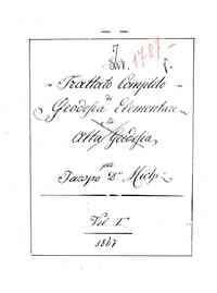Trattato completo di geodesia elementare / per Jac... - 1 / 1867