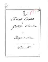 Trattato completo di geodesia elementare / per Jac... - 2 / 1869