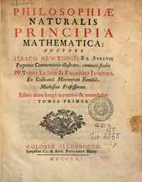 Philosophiae naturalis principia mathematica; auct... - 1