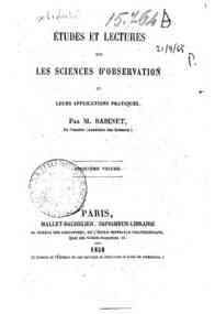 Études et lectures sur les sciences d'observation... - 5 Vol. / par M. Babinet