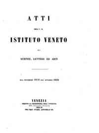 Atti dell'I.R. Istituto veneto di scienze, lettere ed arti[...] - 1859-1860 s.3, t.5 (1859/60) 