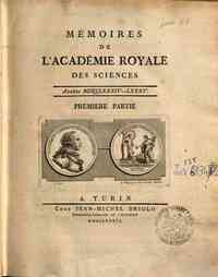 Memoires de l'Academie royale des sciences[...] - 1784/1785 1(1784/1785) - anno patrimoniale 2013 