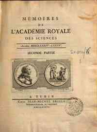 Memoires de l'Academie royale des sciences[...] - 1784/1785 2(1784/1785) - anno patrimoniale 2013 