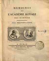 Memoires de l'Academie royale des sciences[...] - 1786/1787 3(1786/1787) - anno patrimoniale 2013 