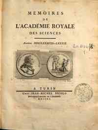 Memoires de l'Academie royale des sciences[...] - 1788/1789 4(1788/1789) - anno patrimoniale 2013 