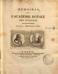 Memoires de l'Academie royale des sciences[...] - 1790/1791 5(1790/1791) - anno patrimoniale 2013 