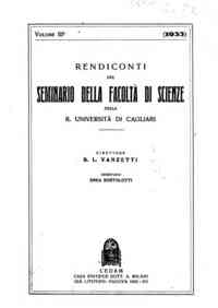 Rendiconti del Seminario della Facoltà di scienze della R. Università di Cagliari[...] - 1933 3(1933) 