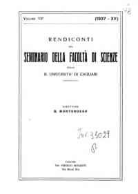 Rendiconti del Seminario della Facoltà di scienze della R. Università di Cagliari[...] - 1937 7(1937) 