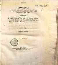 Giornale di fisica, chimica, storia naturale, medicina ed arti / L. V. Brugnatelli, Gaspare Brugnate[...] - 1815 8(1815) - anno patrimoniale 2013 