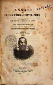 Annali di fisica, chimica e matematiche : col bullettino dell'industria meccanica e chimica / dirett[...] - 1843 10(1843) - anno patrimoniale 2013 