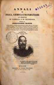 Annali di fisica, chimica e matematiche : col bullettino dell'industria meccanica e chimica / dirett[...] - 1845 17(1845) - anno patrimoniale 2013 