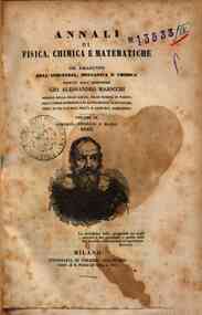 Annali di fisica, chimica e matematiche : col bullettino dell'industria meccanica e chimica / dirett[...] - 1843 9(1843) - anno patrimoniale 2013 