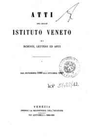 Atti del Regio Istituto veneto di scienze, lettere ed arti[...] - 1880-81 7.1(1880-81) 