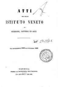 Atti del Regio Istituto veneto di scienze, lettere ed arti[...] - 1885-86 s. 6 4.1(1885-86) 