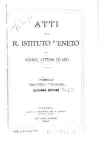 Atti del Regio Istituto veneto di scienze, lettere ed arti[...] - 1892-1893 s.7 4.2(1892-1893) 