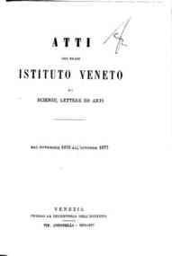 Atti del Regio Istituto veneto di scienze, lettere ed arti[...] - 1876-77 3.1(1876-77) 