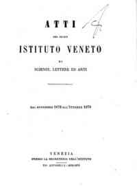 Atti del Regio Istituto veneto di scienze, lettere ed arti[...] - 1878-79 5.1(1878-79) 