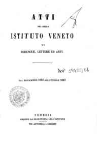 Atti del Regio Istituto veneto di scienze, lettere ed arti[...] - 1886-87 s. 6 5.1(1886-87) 