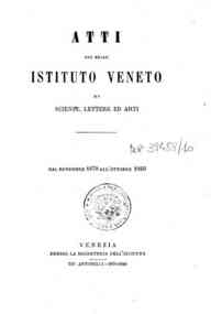 Atti del Regio Istituto veneto di scienze, lettere ed arti[...] - 1879-80 6.1(1879-80) 
