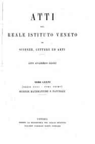 *Atti del Reale Istituto veneto di scienze, lettere ed arti[...] - 1916-1917 76.2(1916-1917) 