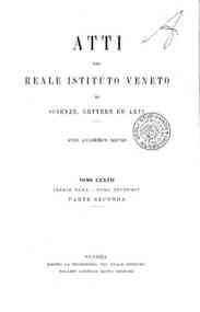 *Atti del Reale Istituto veneto di scienze, lettere ed arti[...] - 1917-1918 s 9. 2.2(1917-1918) 