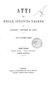 *Atti del Reale Istituto veneto di scienze, lettere ed arti[...] - 1922-1923 s.9 7.2(1922-1923) 