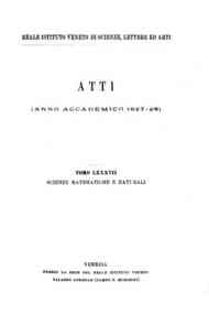 *Atti del Reale Istituto veneto di scienze, lettere ed arti[...] - 1927-1928 87.2(1927-1928) 