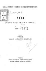 *Atti del Reale Istituto veneto di scienze, lettere ed arti[...] - 1929-1930 90.2(1929-1930) 
