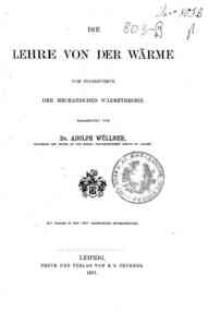 3: Die Lehre von der Warme vom Standpunkte der mechanischen Warmetheorie / bearbeitet von Adolph[...] - Inventario duplicato 