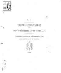 On the use of the barometer on surveys and reconnaissances / by R. S. Williamson