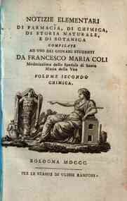 Notizie elementari di farmacia, di chimica, di sto... - 2: Chimica