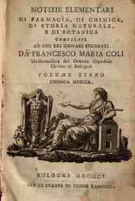 Notizie elementari di farmacia, di chimica, di sto... - 3: Chimica medica