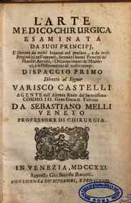L'arte medico-chirurgica esaminata da suoi pri... - [1]: Dispaccio primo (-sesto)