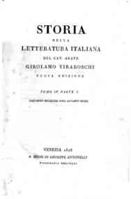 Storia della letteratura italiana del cav. abate G... - 4.1; 4.2: Dall'anno 1183 fino all'anno 1200