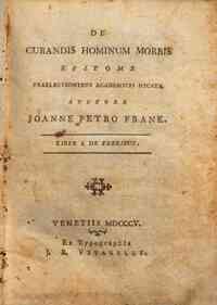 De curandis hominum morbis epitome praelectionibus... - 1: De febribus