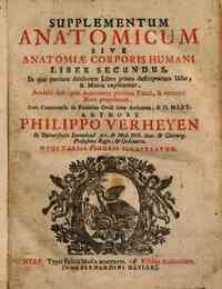Corporis humani anatomiae liber primus in quo tam ... - ui & recenter nato propriarum. Item controversia de foramine ovali inter authorem & D. Mery. Authore Philippo Verheyen ... Opus variis figuris illustratum