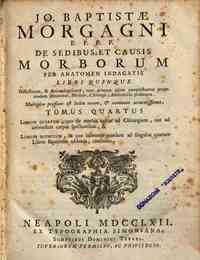 Jo. Baptistae Morgagni ... De sedibus, et caus... - 3: Tomus tertius tertium continens librum quo agitur de morbis imi ventris
