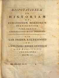 Disputationes ad morborum historiam et curationem ... - 4: Tomus quartus. Iterum ad morbos abdominis